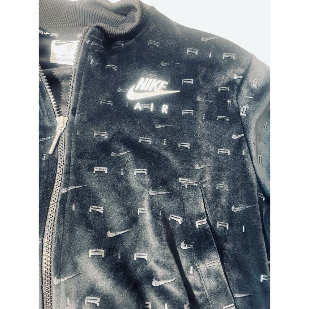 Nike Air Velour Zip Cropped Jacket - Picture 7 of 9